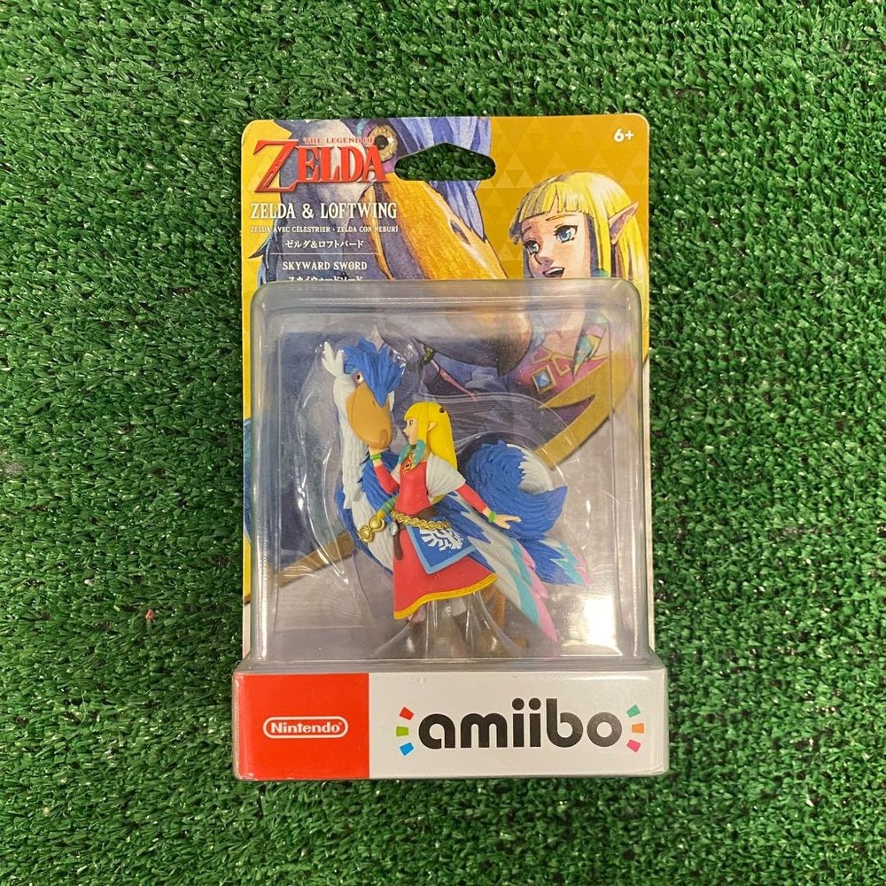 Nintendo The Legend of Zelda Skyward Sword Amiibo Zelda & Loftwing Figure